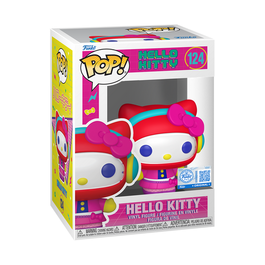 Sanrio Hello Kitty (Arcade Outfit) Funko Pop! Vinyl Figure Exclusive #124 Funko