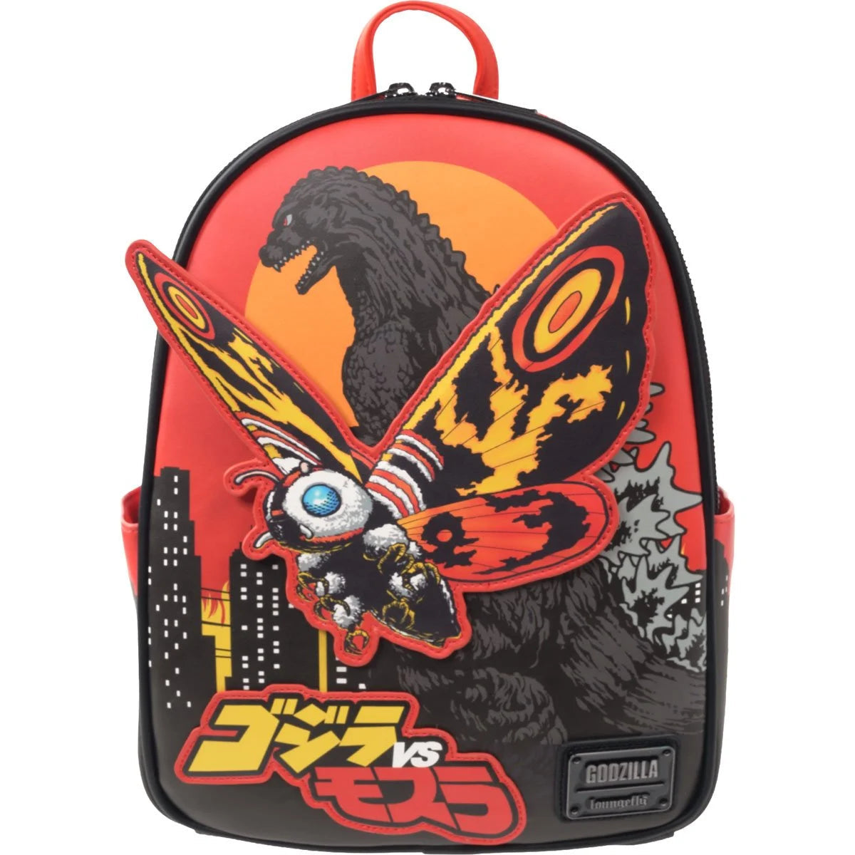 Godzilla vs. Mothra Midsize Loungefly Backpack - Exclusive Loungefly