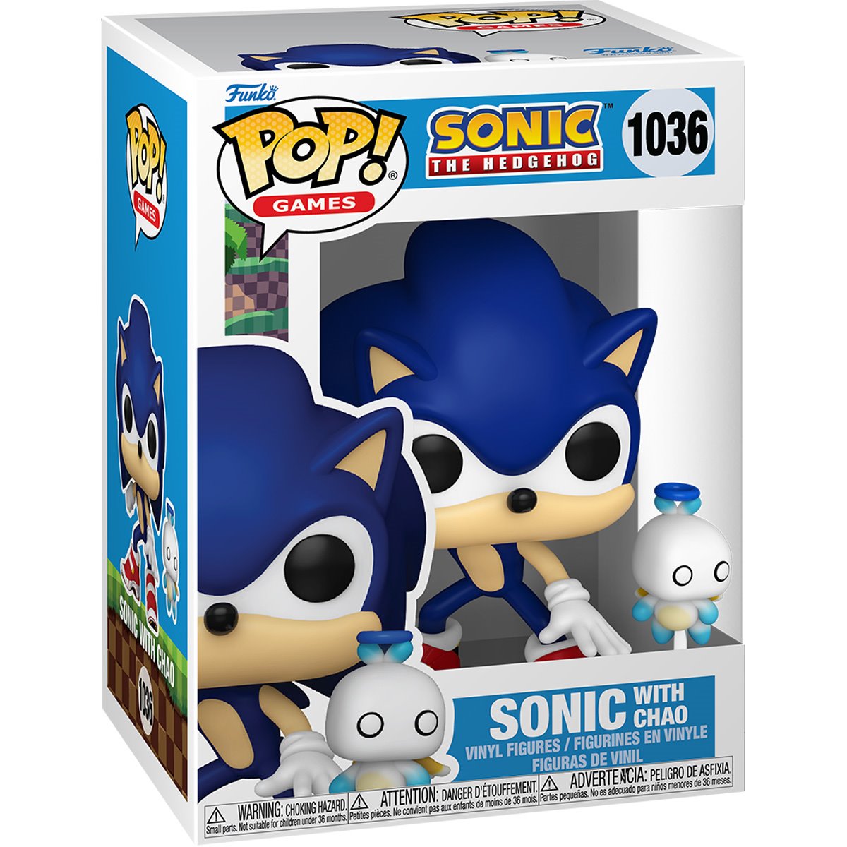 Sonic The Hedgehog Funko Pop! Vinyl Figure with Hero Chao Buddy Funko