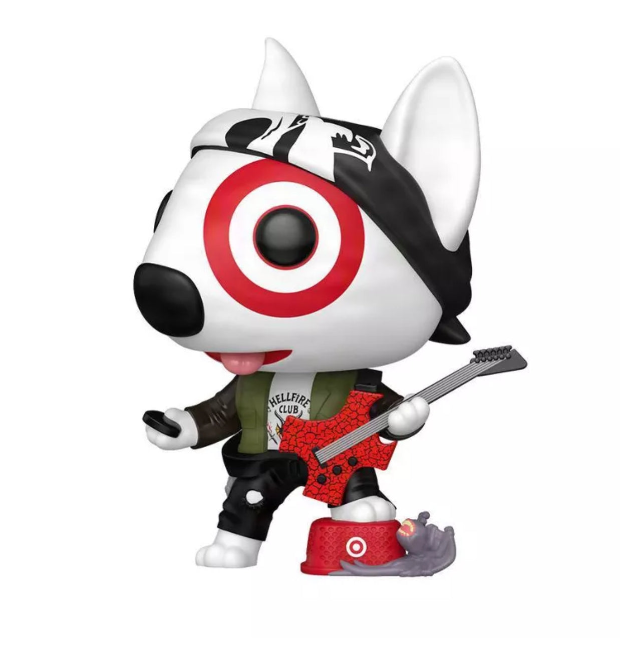 Ad Icons Target Bullseye Dressed as Eddie Munson Funko PoP Vinyl Figure Exclusive #262 *NOT MINT* Funko