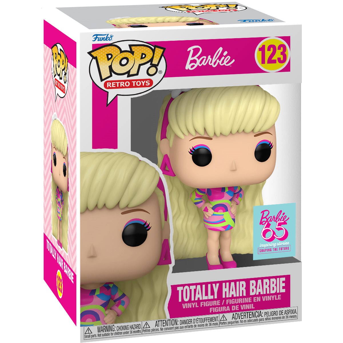 Barbie 65th Anniversary Totally Hair Barbie Funko Pop! Vinyl Figure #123 Funko