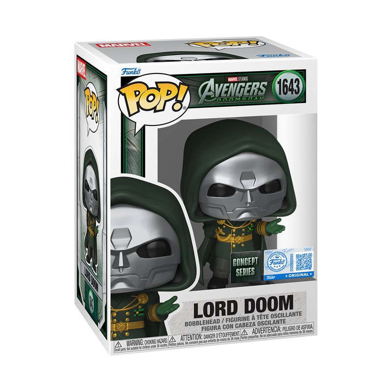 Marvel Avengers Doomsday Lord Doom Funko POP! Vinyl Figure #1643 Funko