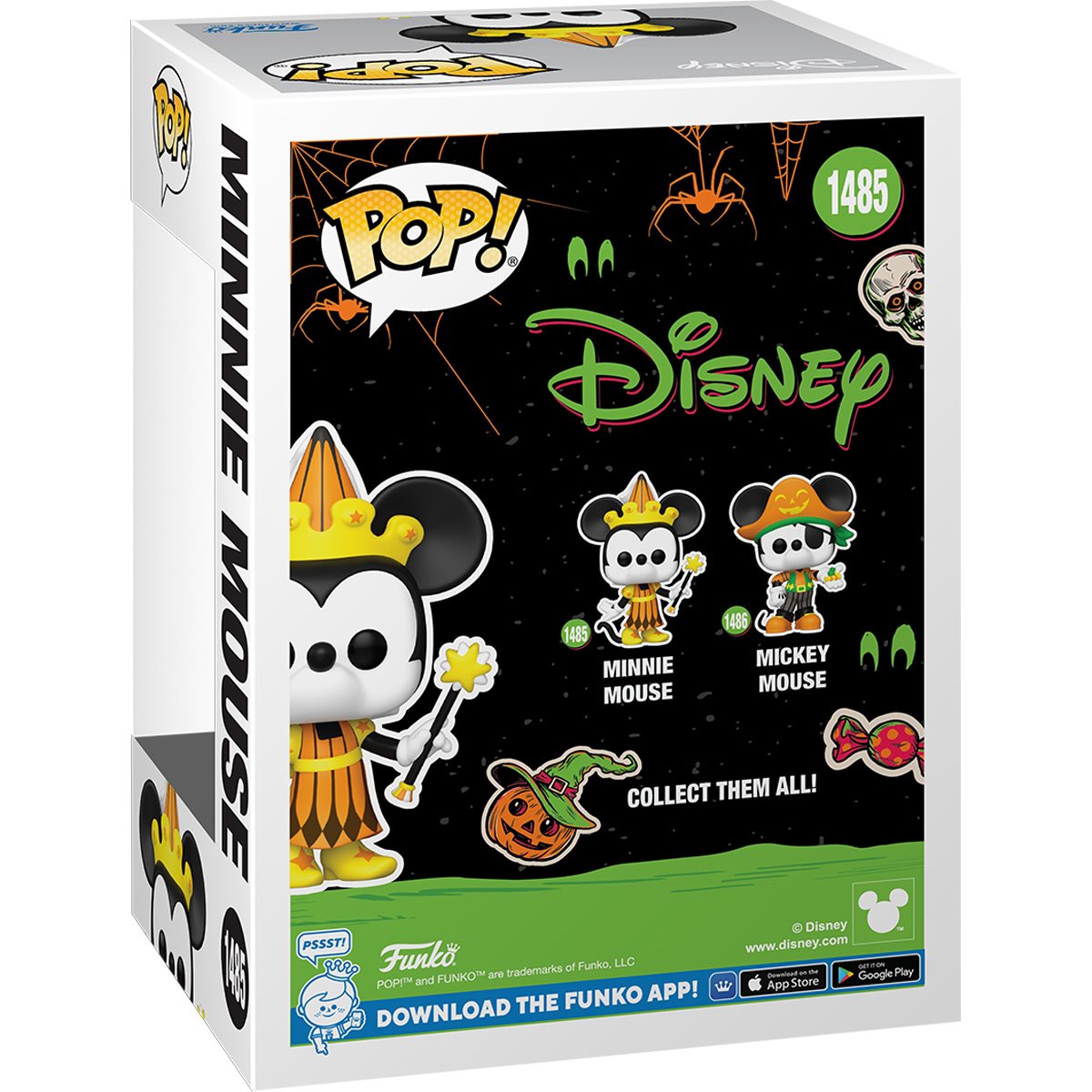 Disney Halloween 2024 Minnie Mouse Funko Pop! Vinyl Figure #1485 Funko