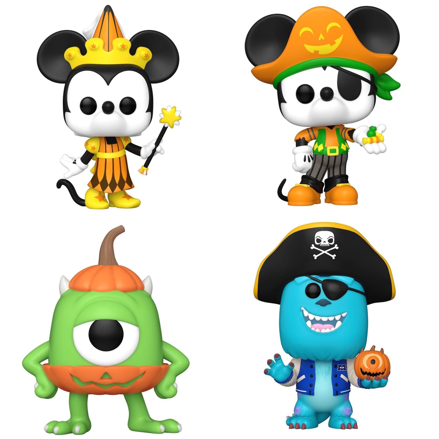 Disney & Pixar Halloween Funko Pop! Vinyl Figure Bundle Funko
