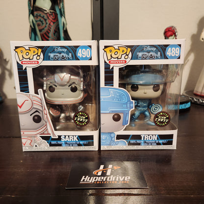 Disney Tron and Sark CHASE Funko Pop Bundle
