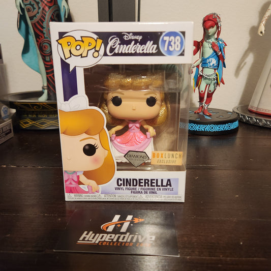 Disney's Cinderella Funko Pop! Vinyl Figure #738 Diamond Exclusive