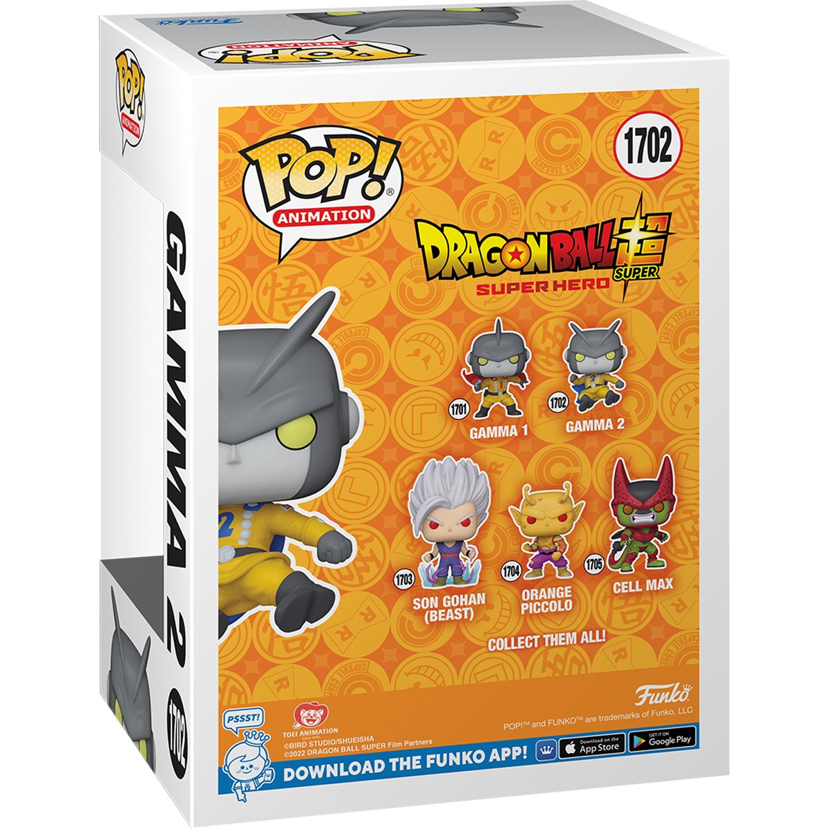 Dragon Ball Super: Super Hero Gamma 2 Funko Pop! Vinyl Figure #1702 Funko