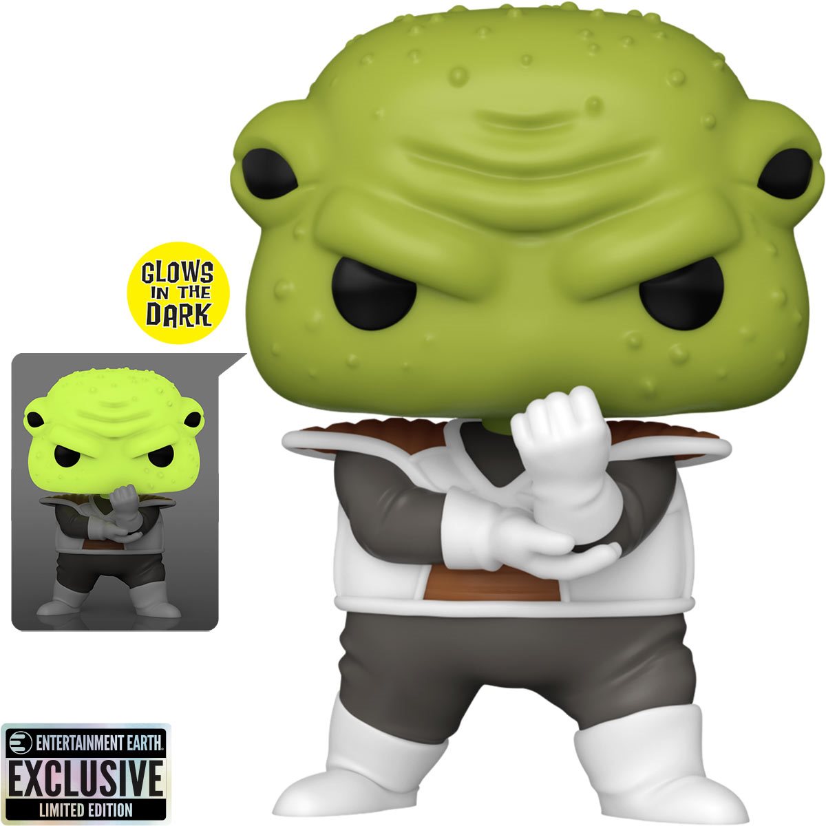  Dragon Ball Z Guldo Glow-in-the-Dark Funko Pop! Vinyl Figure #1491 - Entertainment Earth Exclusive