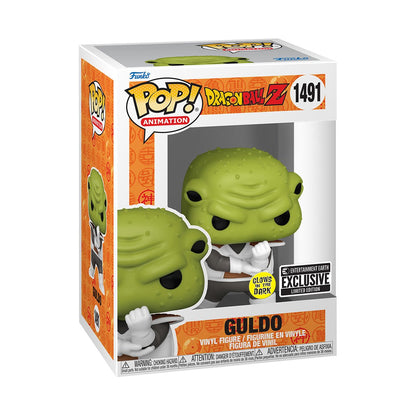  Dragon Ball Z Guldo Glow-in-the-Dark Funko Pop! Vinyl Figure #1491 - Entertainment Earth Exclusive