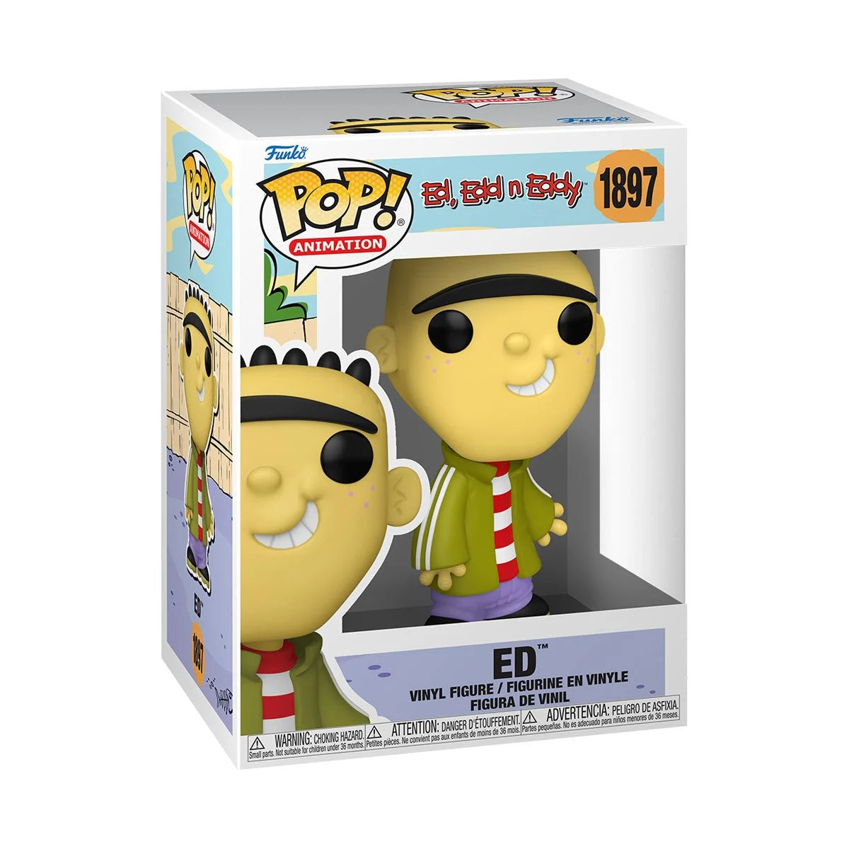 Ed, Edd n Eddy Ed Funko Pop! Vinyl Figure #1897 Funko