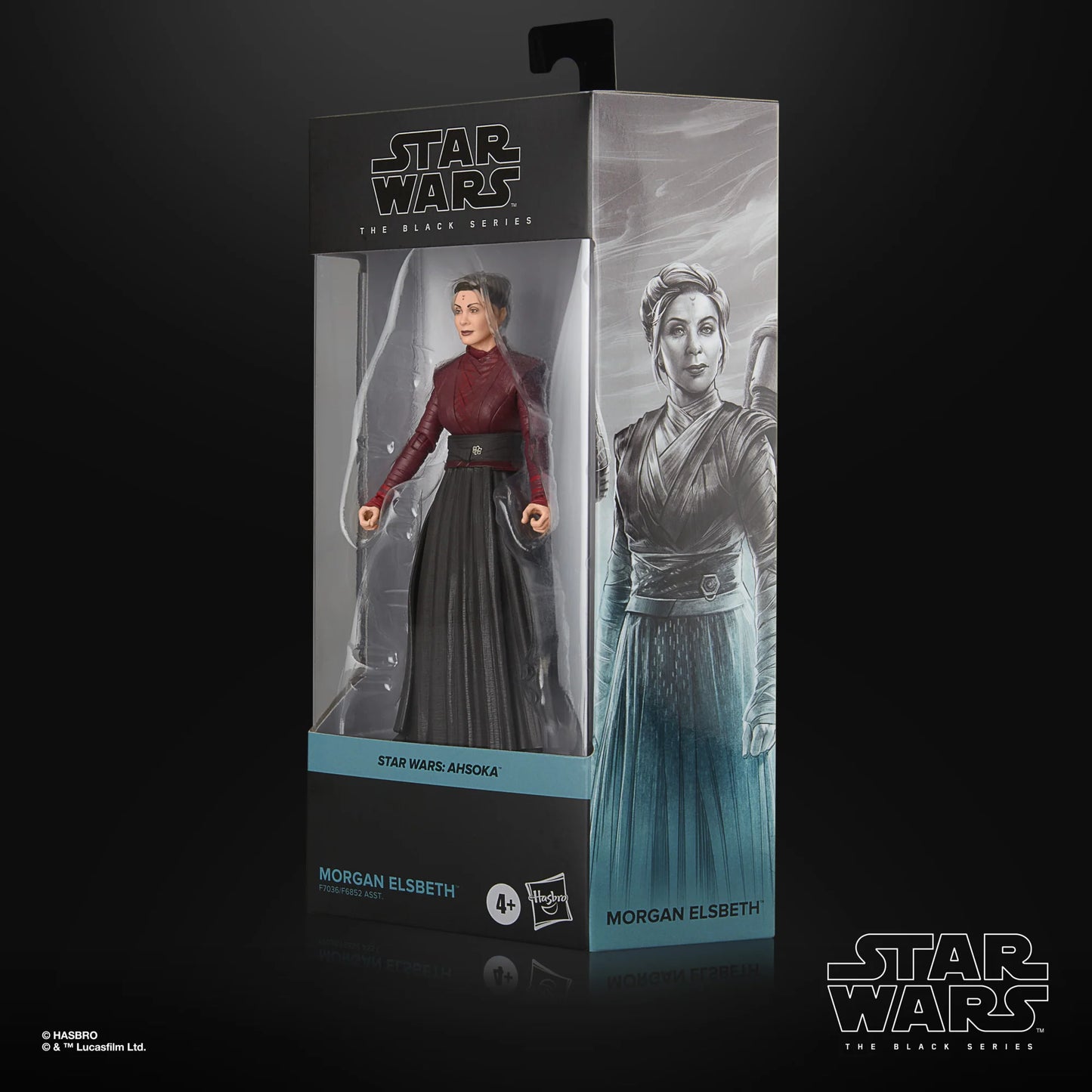 Star Wars The Black Series 6-Inch Morgan Elsbeth (Ahsoka) Action Figure Hasbro