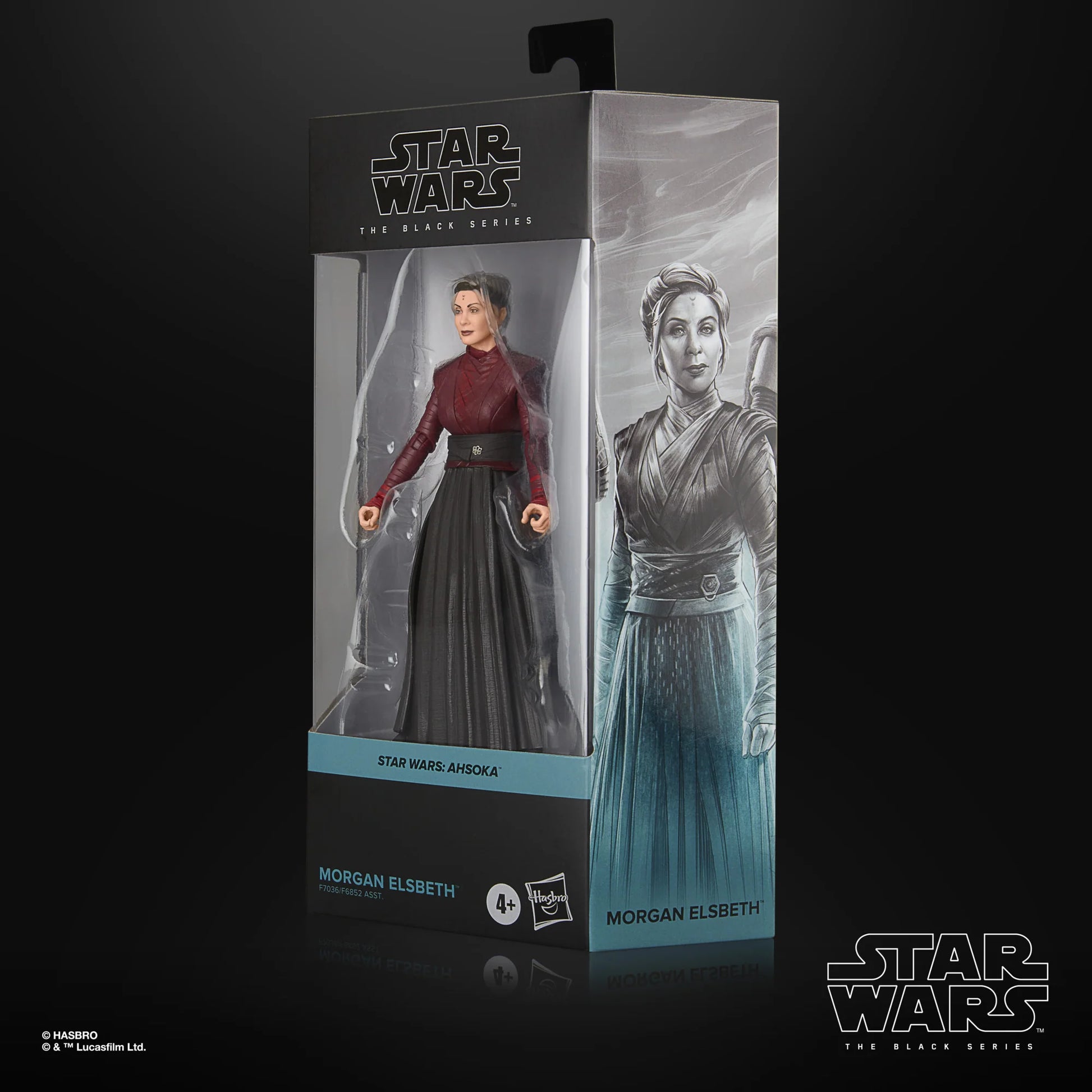 Star Wars The Black Series 6-Inch Morgan Elsbeth (Ahsoka) Action Figure Hasbro