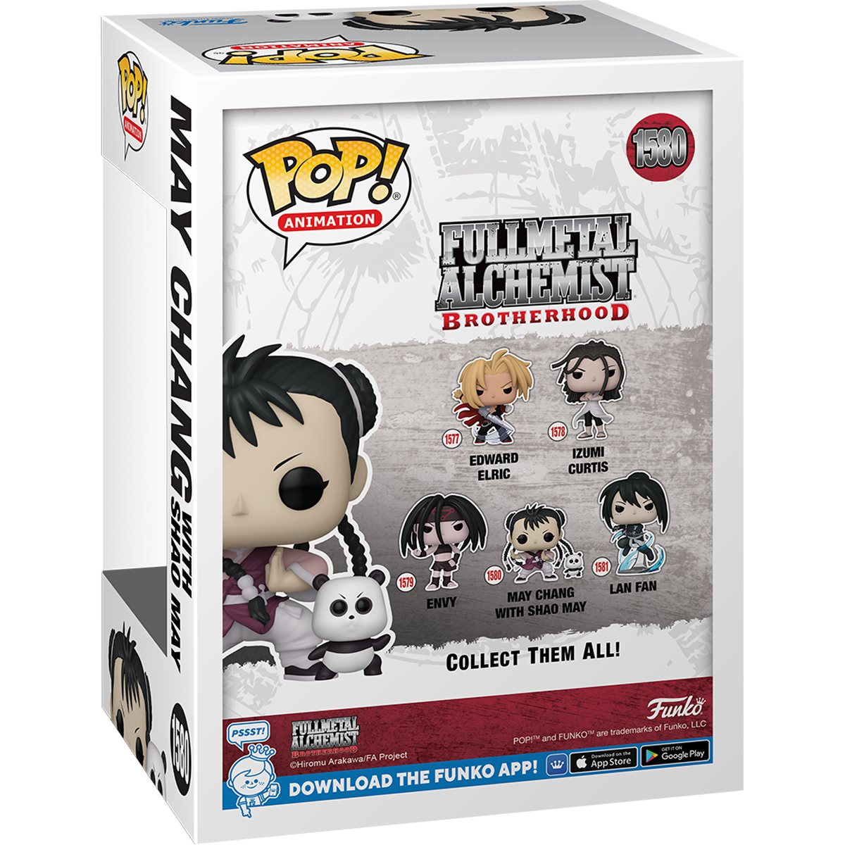 Fullmetal Alchemist: Brotherhood May Chang with Shao May Pop! Vinyl Figure and Buddy #1580 Funko