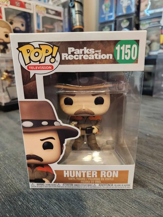 Funko PoP Parks and Recreation Hunter Ron Swanson - Hyperdrive Collector Zone