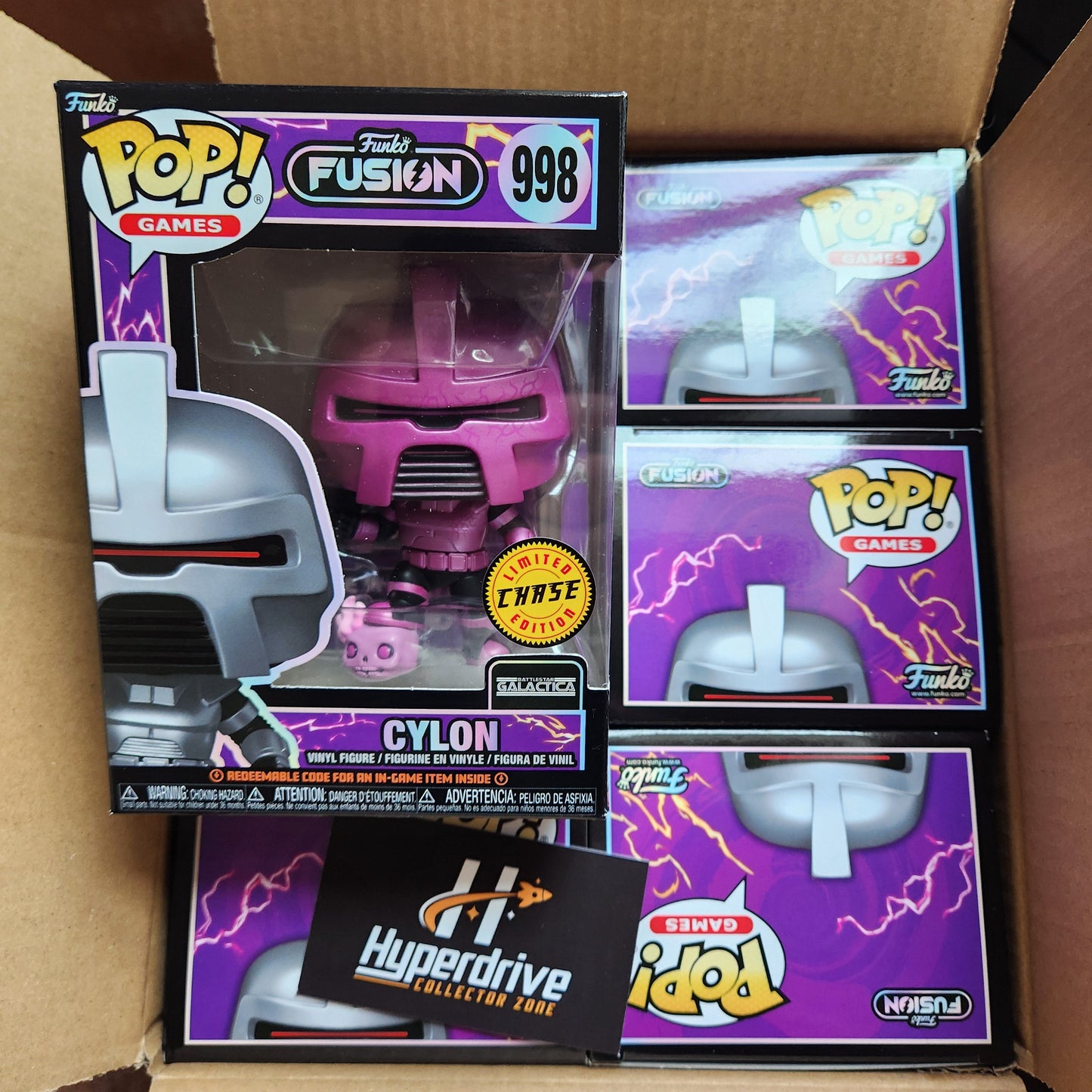 Funko Fusion Battlestar Galactica Cylon FULL CASE w/ CHASE *READ* Funko