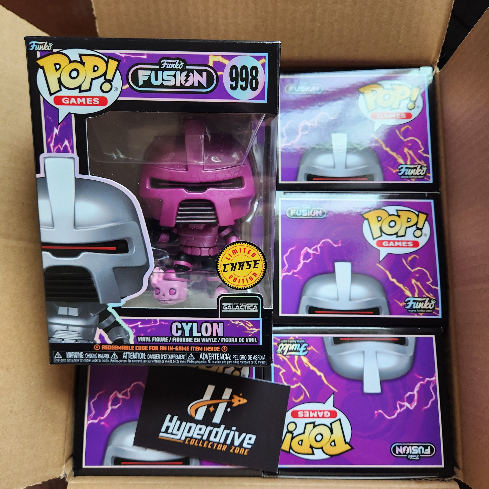 Funko Fusion Battlestar Galactica Cylon FULL CASE w/ CHASE *READ* Funko
