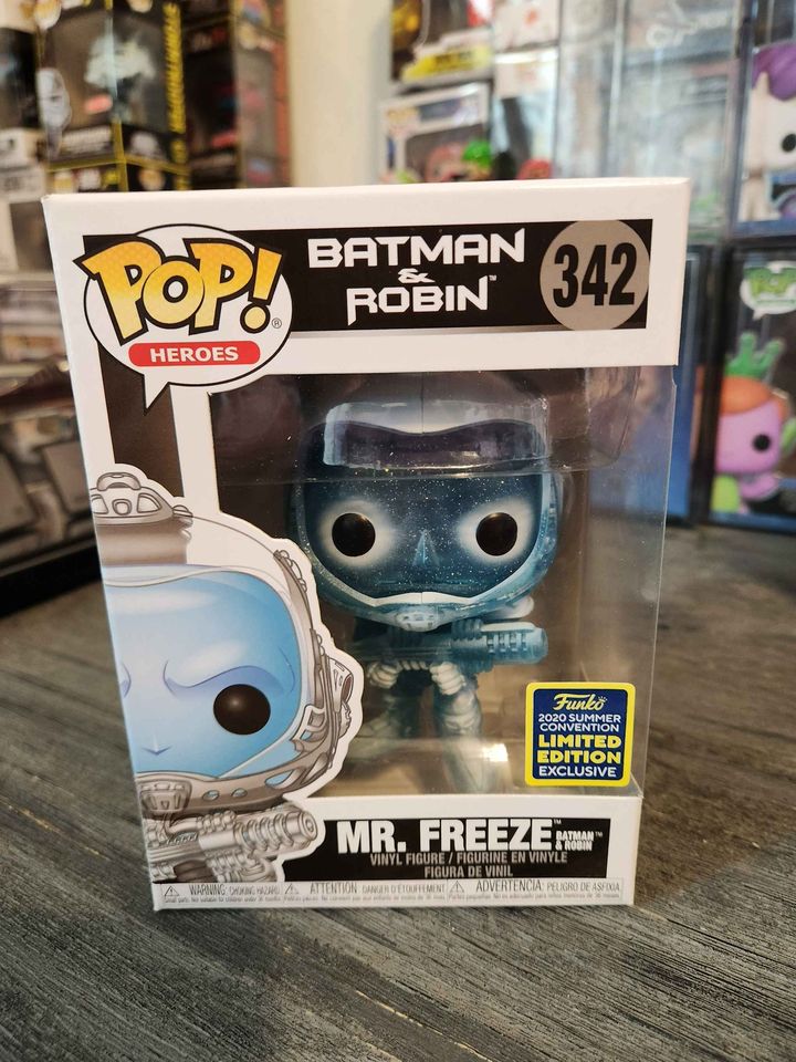 Funko PoP DC Batman & Robin Mr. Freeze Glitter