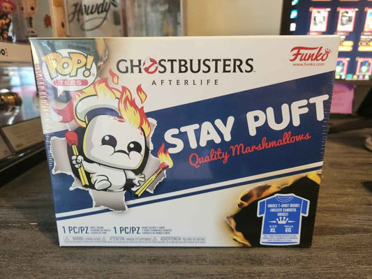 Funko PoP Ghostbusters Afterlife Mini Puft on Fire Glow in the Dark XL Funko