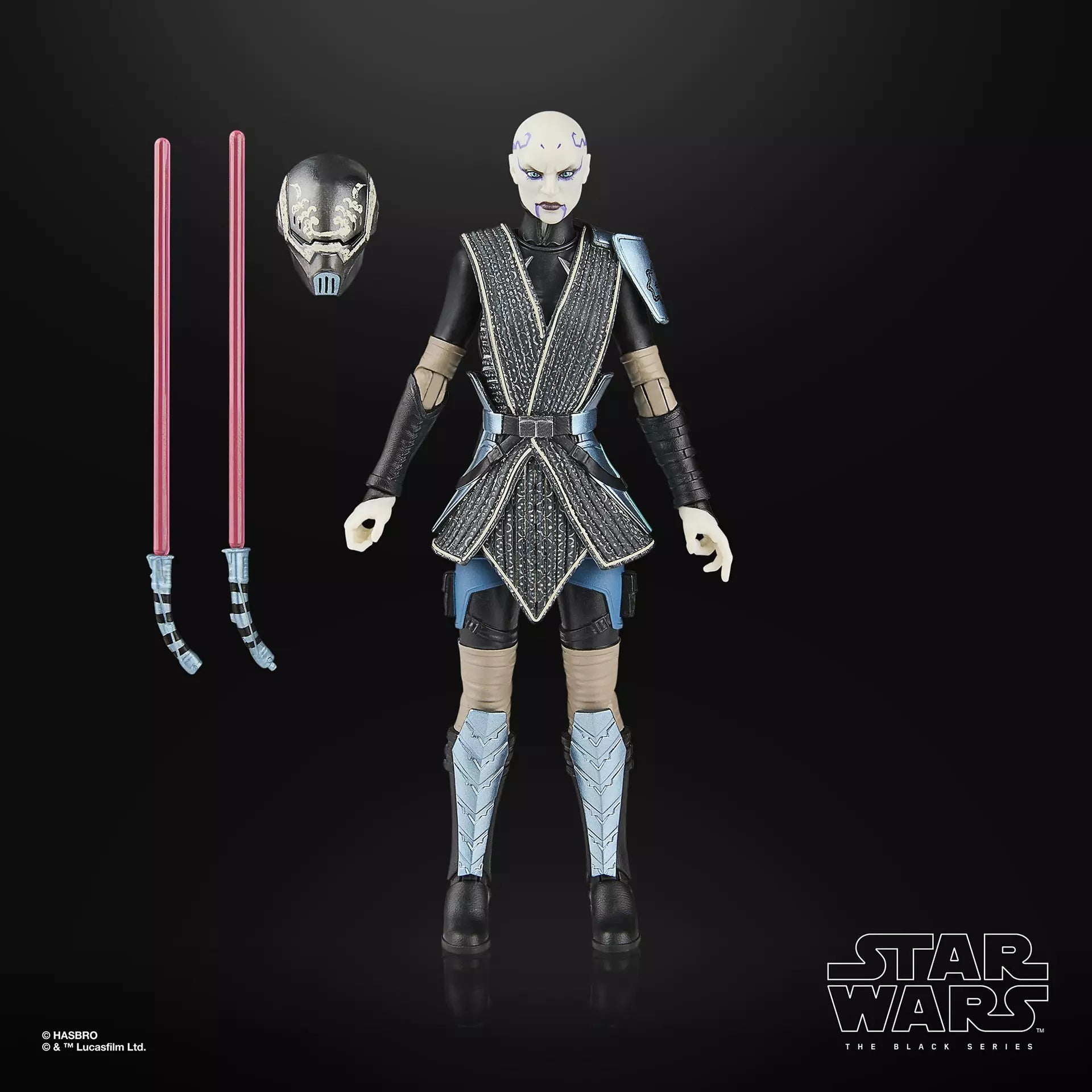 Star Wars The Black Series Asajj Ventress (Bounty Hunter) 6-Inch Action Figure Hasbro