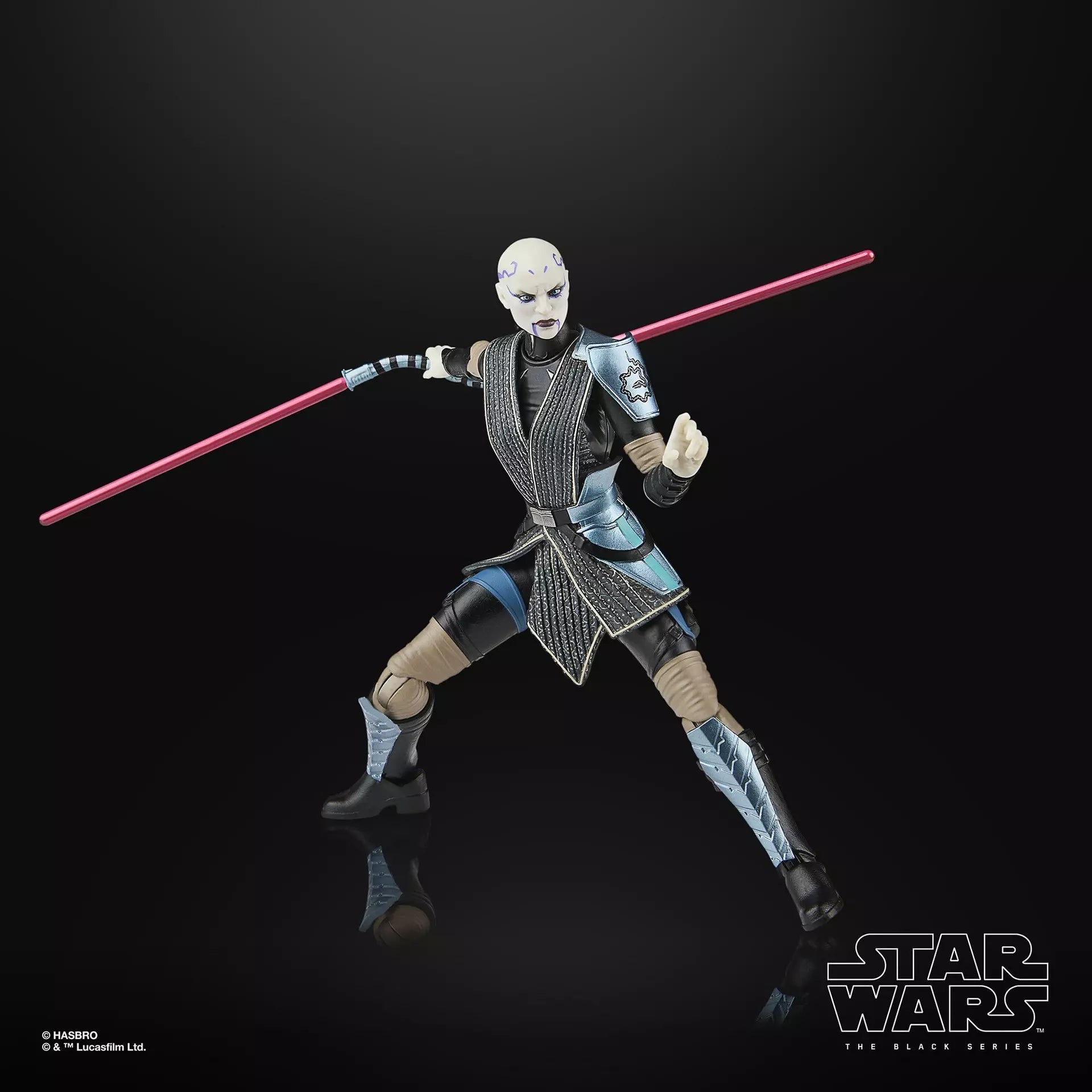 Star Wars The Black Series Asajj Ventress (Bounty Hunter) 6-Inch Action Figure Hasbro