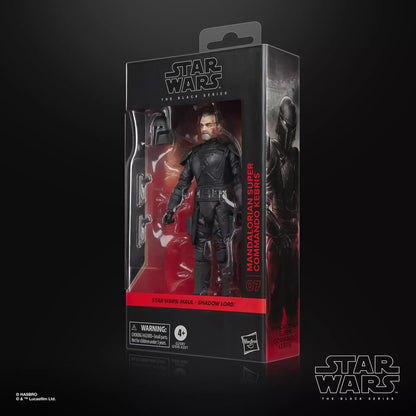 Star Wars The Black Series Mandalorian Super Commando Kebris Hasbro