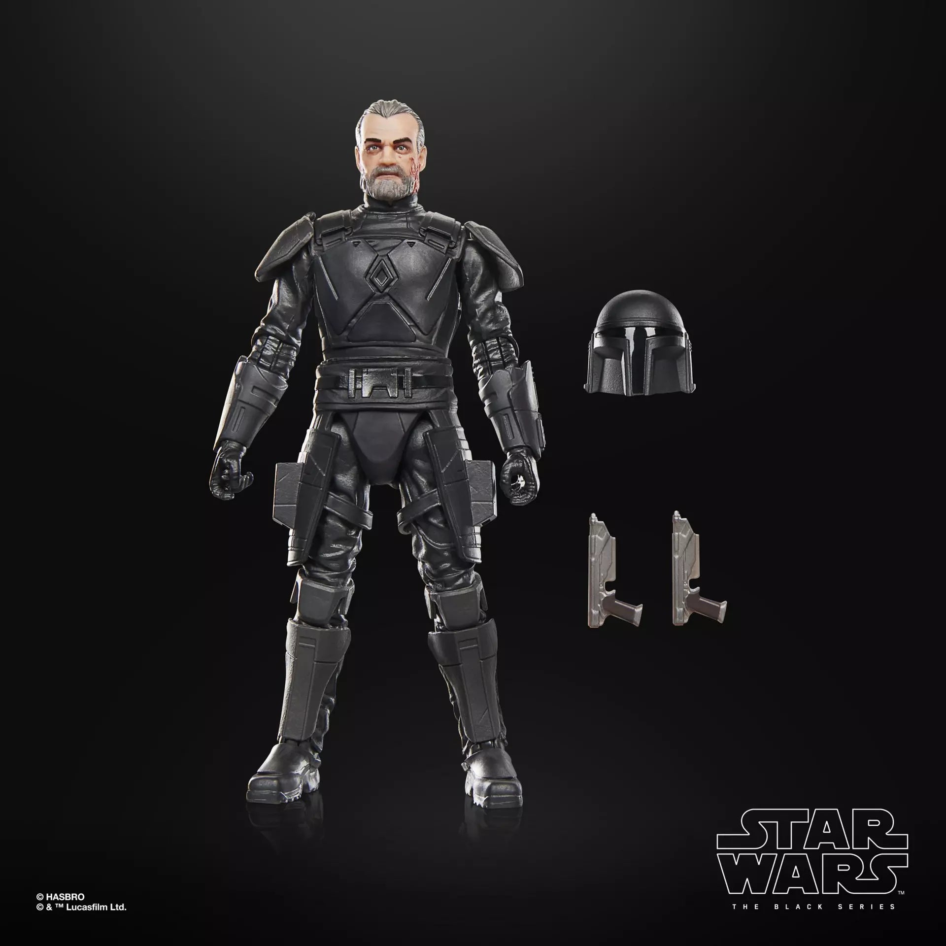 Star Wars The Black Series Mandalorian Super Commando Kebris Hasbro