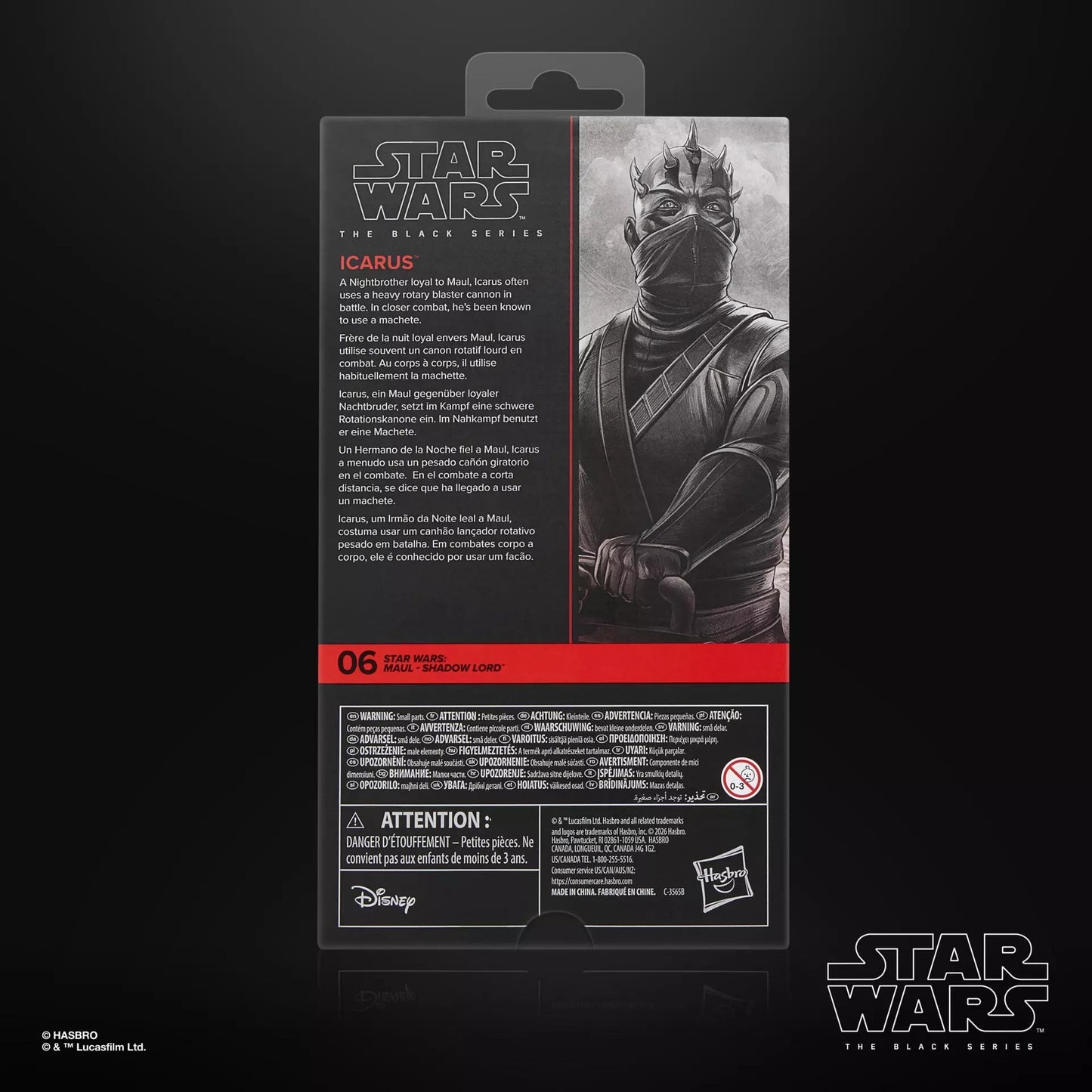 Star Wars The Black Series Icarus 6-Inch Action Figure Hasbro