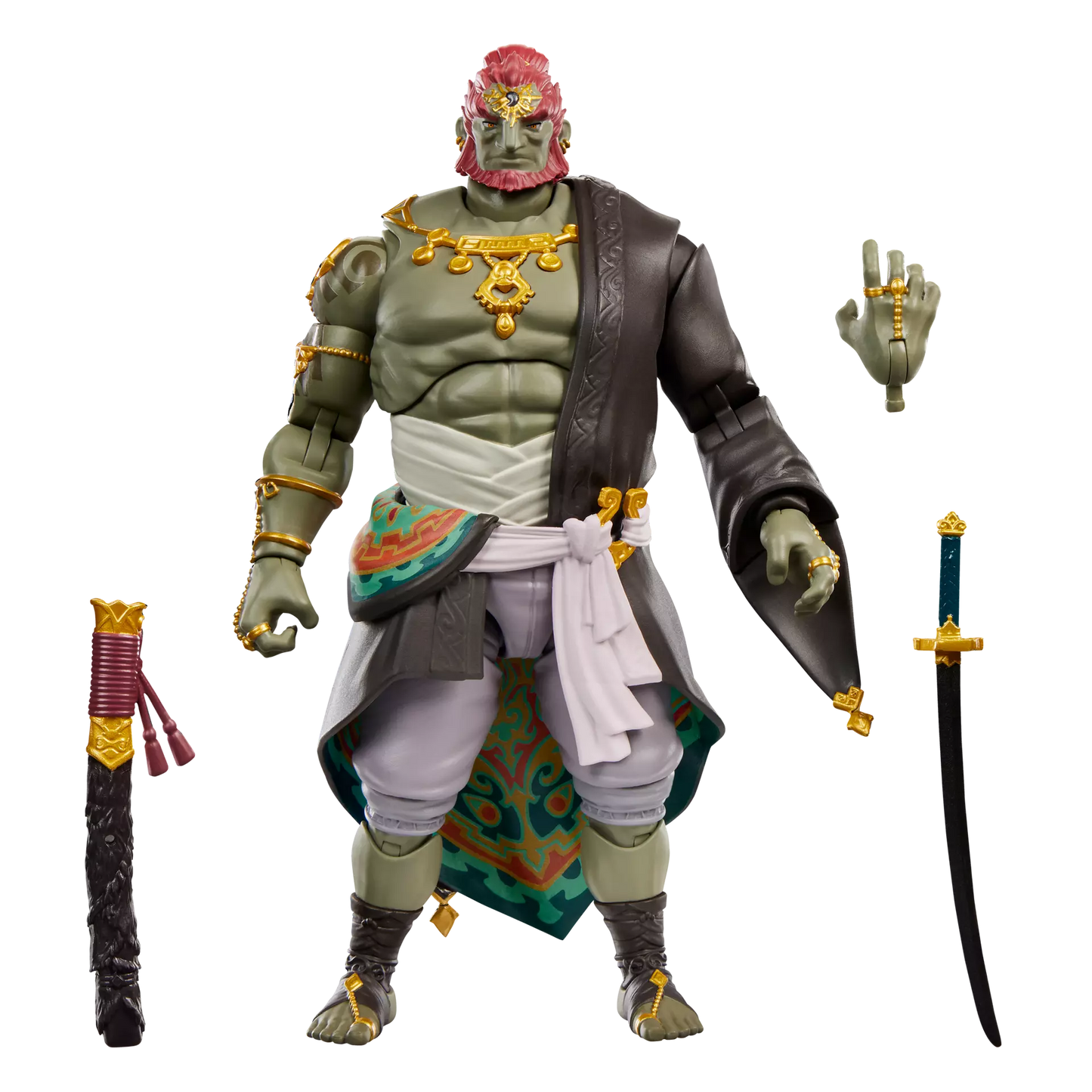The Legend of Zelda Heroes of Hyrule TOTK Deluxe Ganondorf Action Figure Hasbro