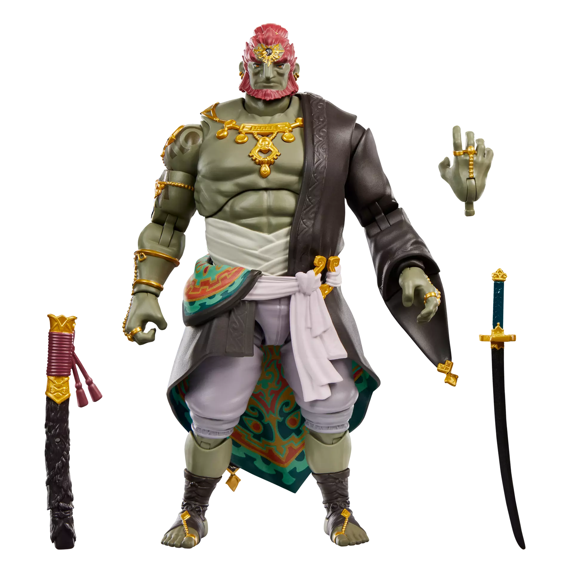 The Legend of Zelda Heroes of Hyrule TOTK Deluxe Ganondorf Action Figure Hasbro