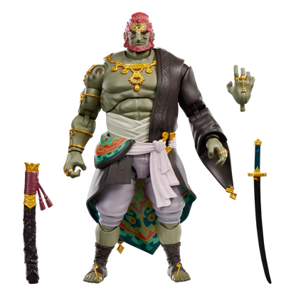 The Legend of Zelda Heroes of Hyrule TOTK Deluxe Ganondorf Action Figure Hasbro