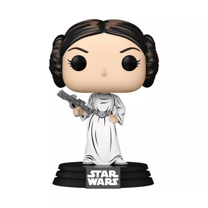 Star Wars Retro Princess Leia Funko Pop! Vinyl Figure & Tee- Medium