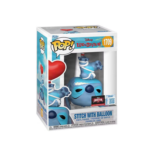 Disney Lilo & Stitch: Stitch With Balloon Limited Edition Exclusive Vinyl Figure #1709 Funko
