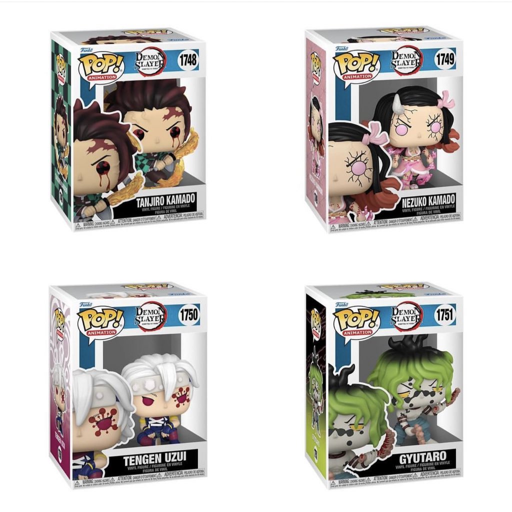 Demon Slayer Funko Pop! Vinyl Figure Bundle Funko