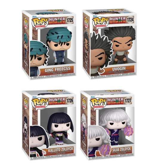 Hunter x Hunter Funko Pop! Vinyl Figure Bundle Funko