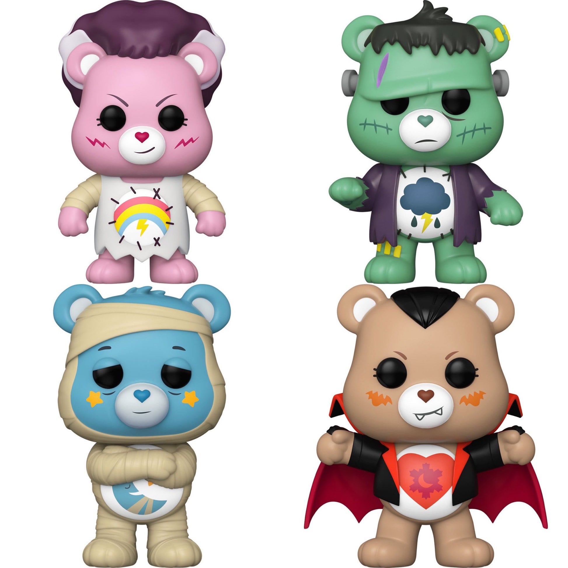 Universal Monsters x Carebears Funko Pop! Vinyl Figure Bundle Funko