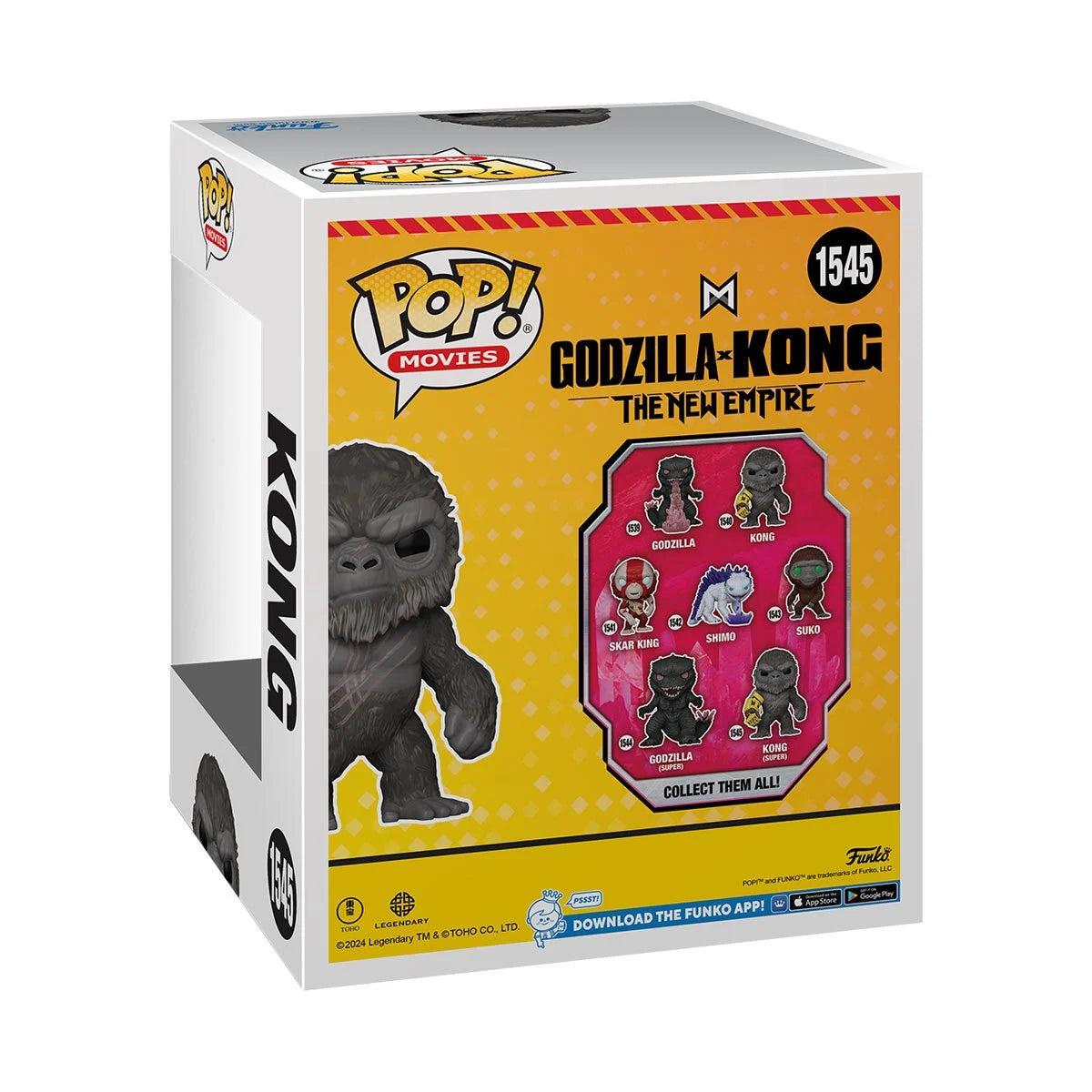 Godzilla x Kong: The New Empire Kong with Mechanical Arm Super Funko Pop! Vinyl Figure #1545 Funko