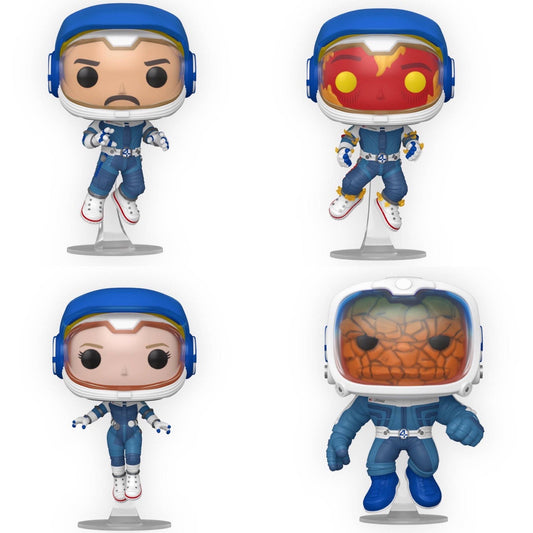 Marvel Fantastic Four Funko Pop! Vinyl Figure Exclusive Bundle Funko