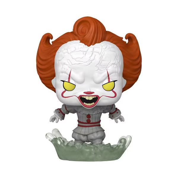 Funko Pop! vinyl figure of a character with red hair and white face on a white background