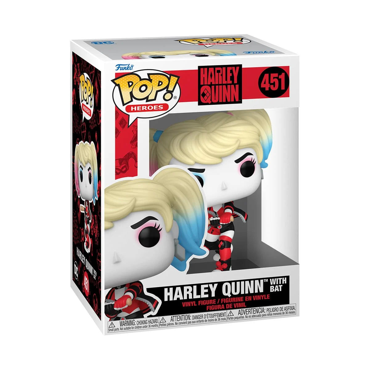 Harley Quinn with Bat Funko Pop! Vinyl Figure #451 Funko