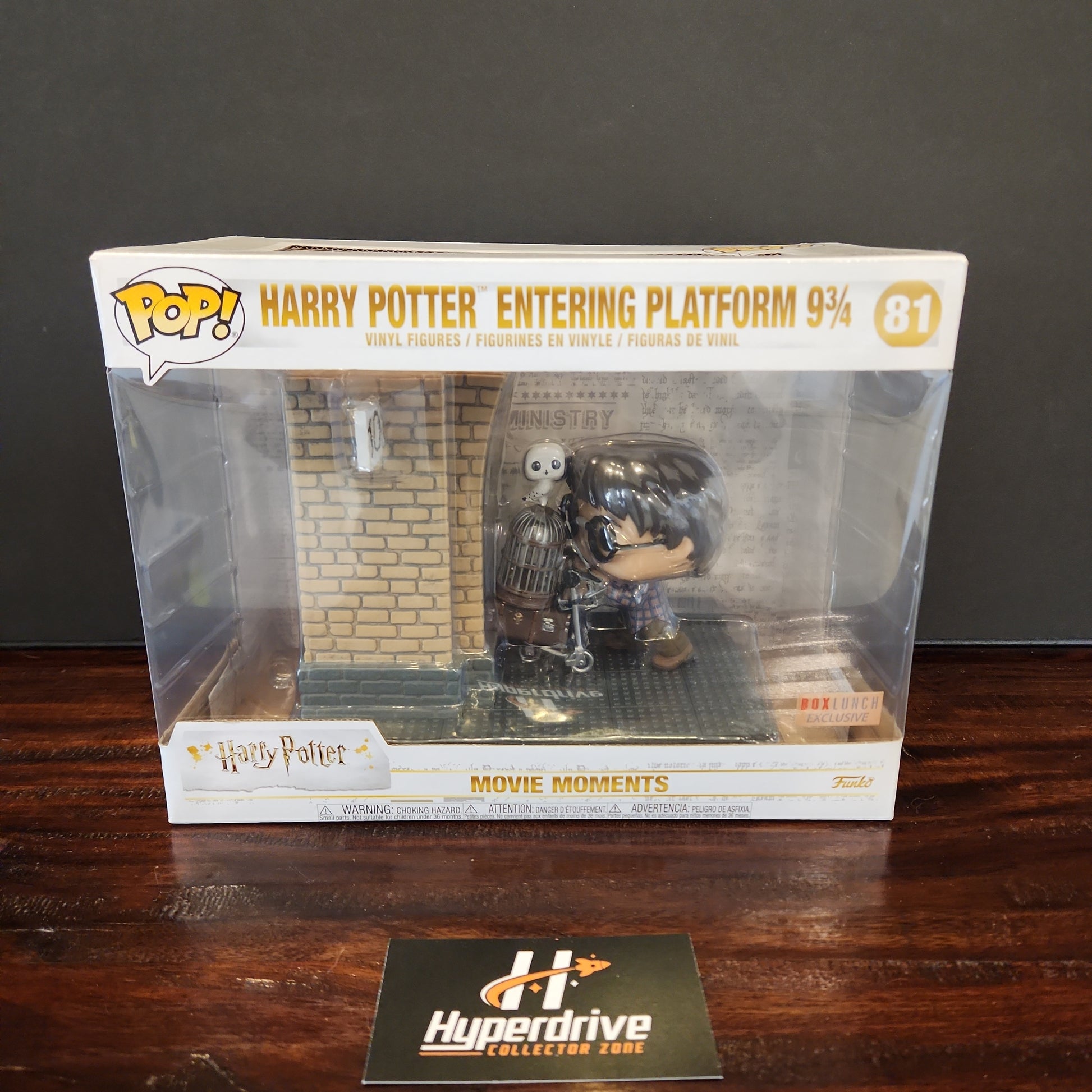Harry Potter Entering Platform 9 3/4 Funko PoP! Vinyl Movie Moment Exclusive Funko