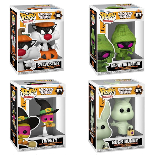 Looney Tunes Halloween Funko Pop! Vinyl Figure Bundle Funko