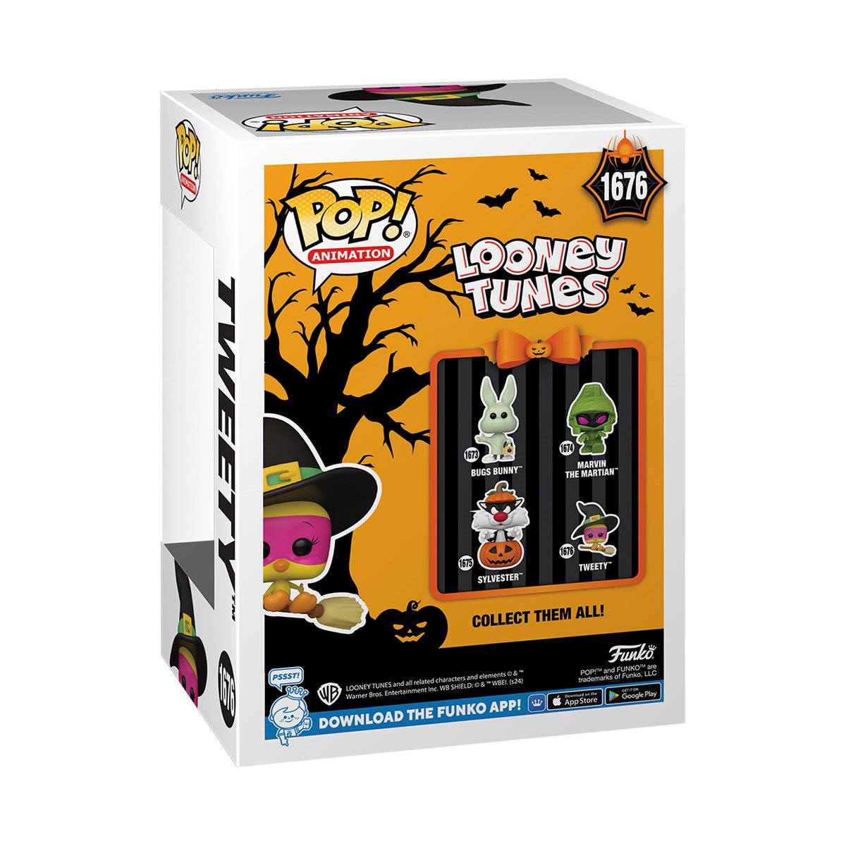 Looney Tunes Halloween Tweety (Witch) Funko Pop! Vinyl Figure #1674 Funko