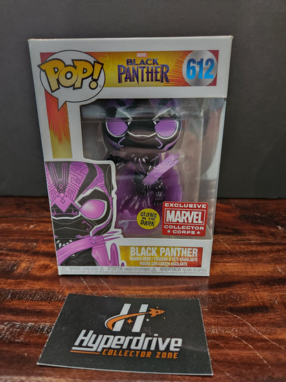 Marvel Black Panther Funko PoP! Vinyl Figure Glow in the Dark Exclusive Funko