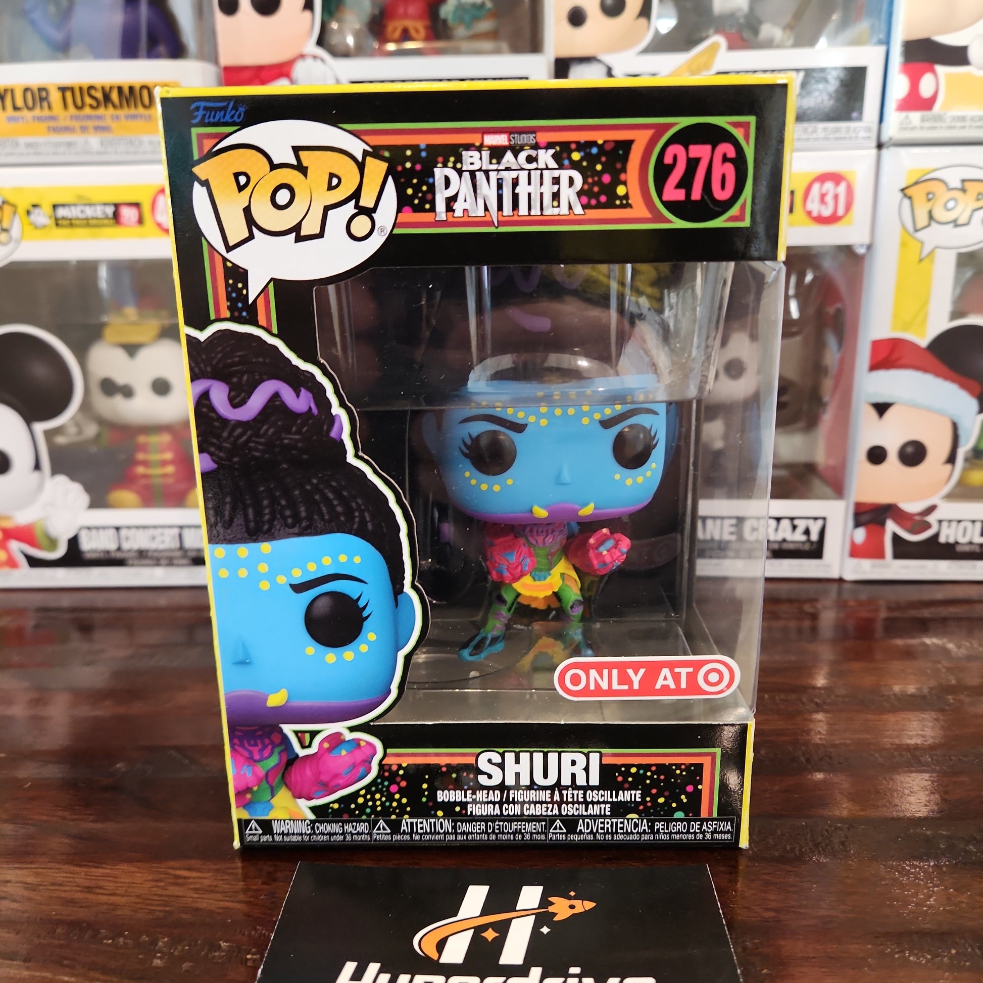 Marvel Black Panther Shuri Blacklight Funko Pop! Vinyl Figure #276