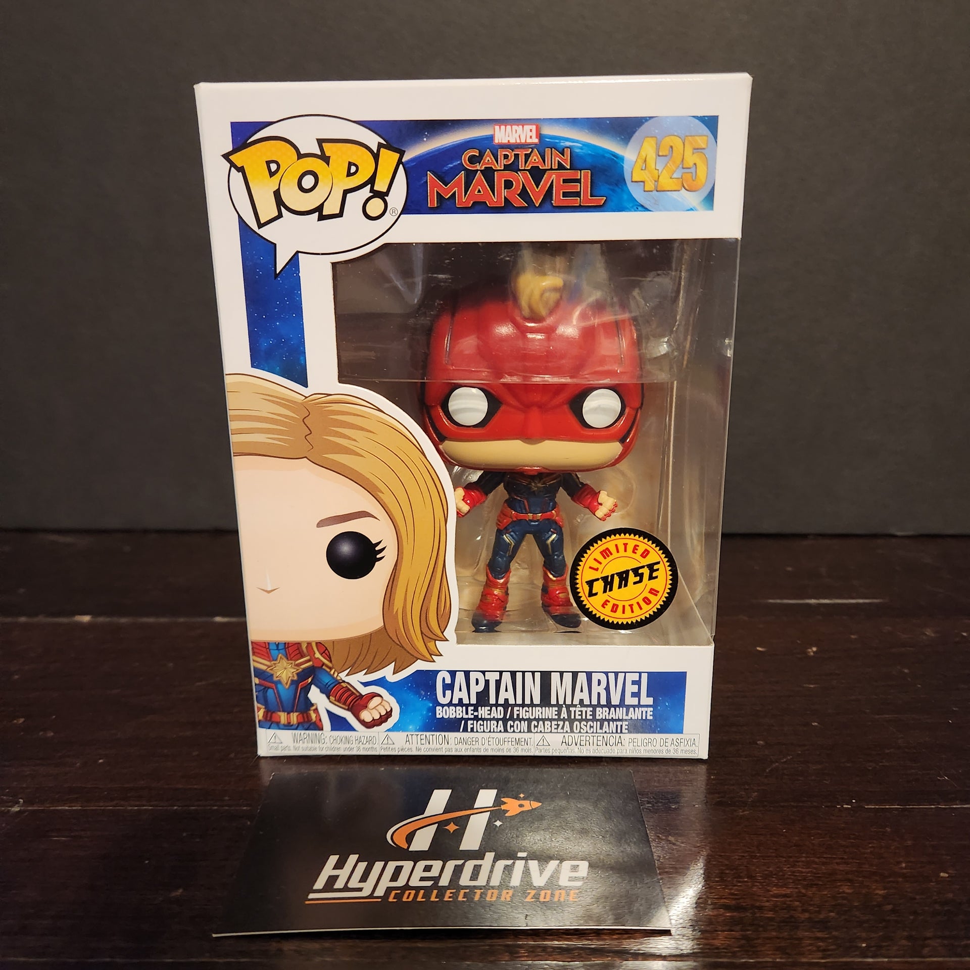 HOT Pop Captain Chase Captain Marvel Marvel Captain Marvel - Main Image