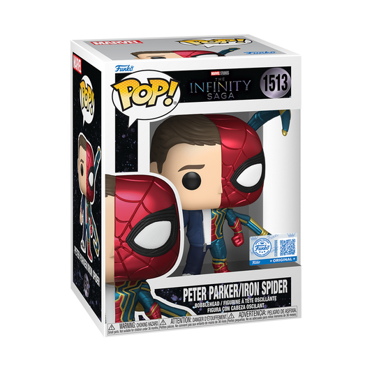 Marvel Infinity Saga Split Spider-Man/Peter Parker Funko Pop! Vinyl Figure #1513