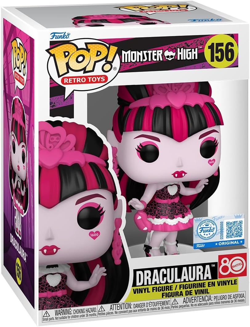 Funko Pop! Monster High Draculaura vinyl figure packaging