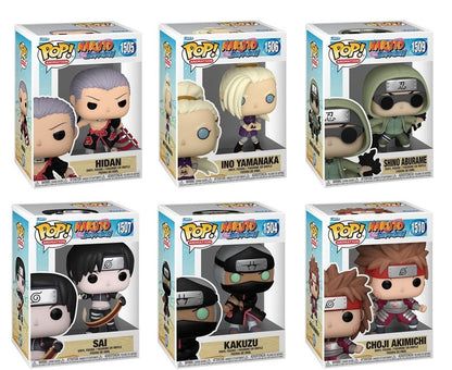 Naruto: Shippuden Funko Pop! Vinyl Figure Bundle Funko