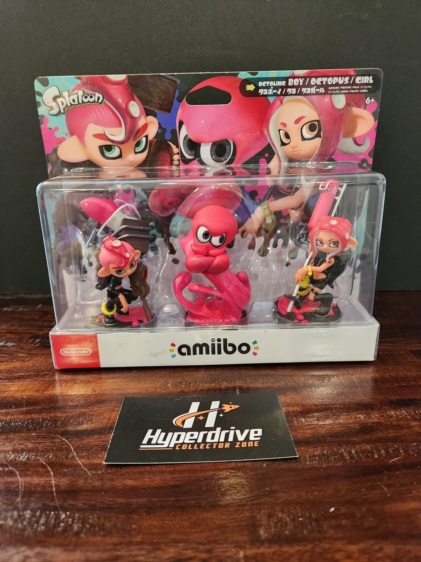 Nintendo Amiibo Splatoon Octoling 3 Pack Nintendo