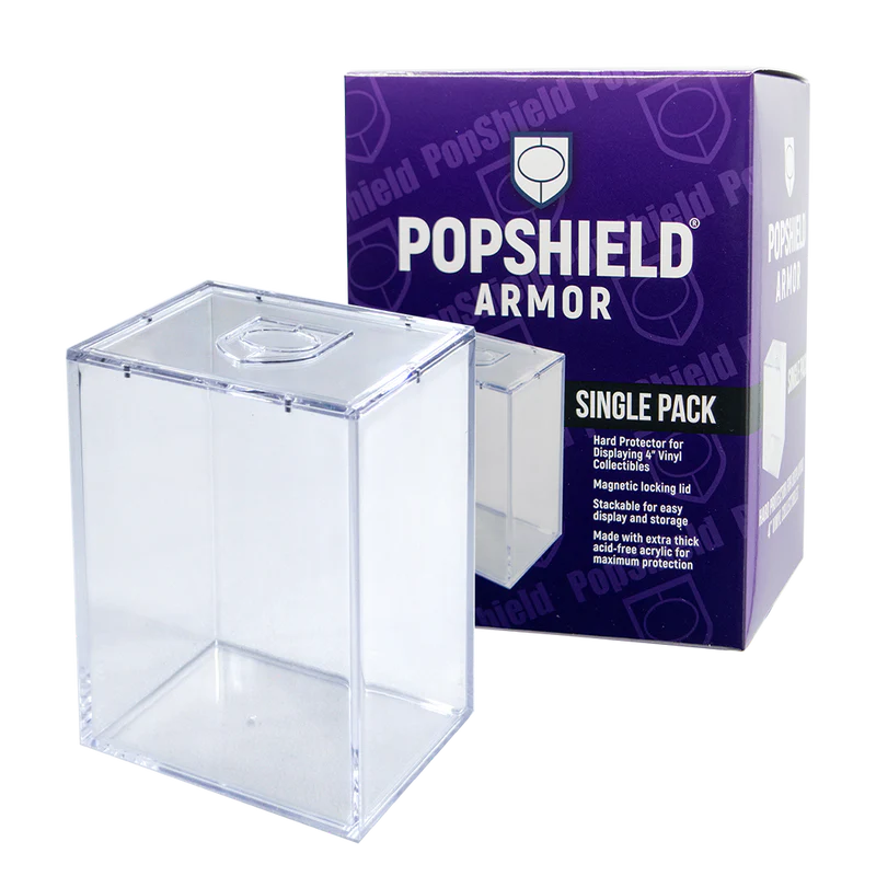 PopShield Armor Hard Protector - Stackable with Magnetic Lid 7BaP